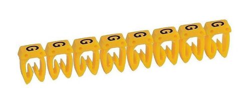 Маркер CAB 3 - для кабеля 4-6 мм² - заглавная буква G