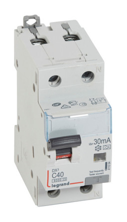 Дифавтомат DX³ 1P+N 40А (C) 6кА 30мА (A)